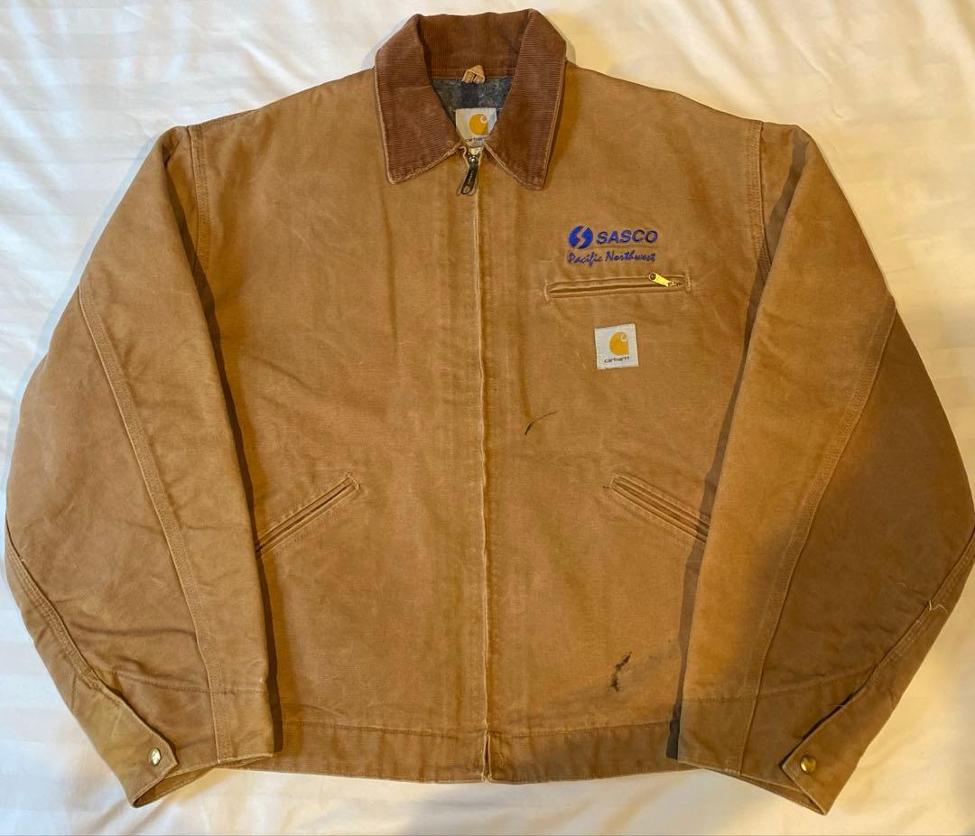 ま*つ様 90s Carhartt カーハートデトロイトジャケットUSA製