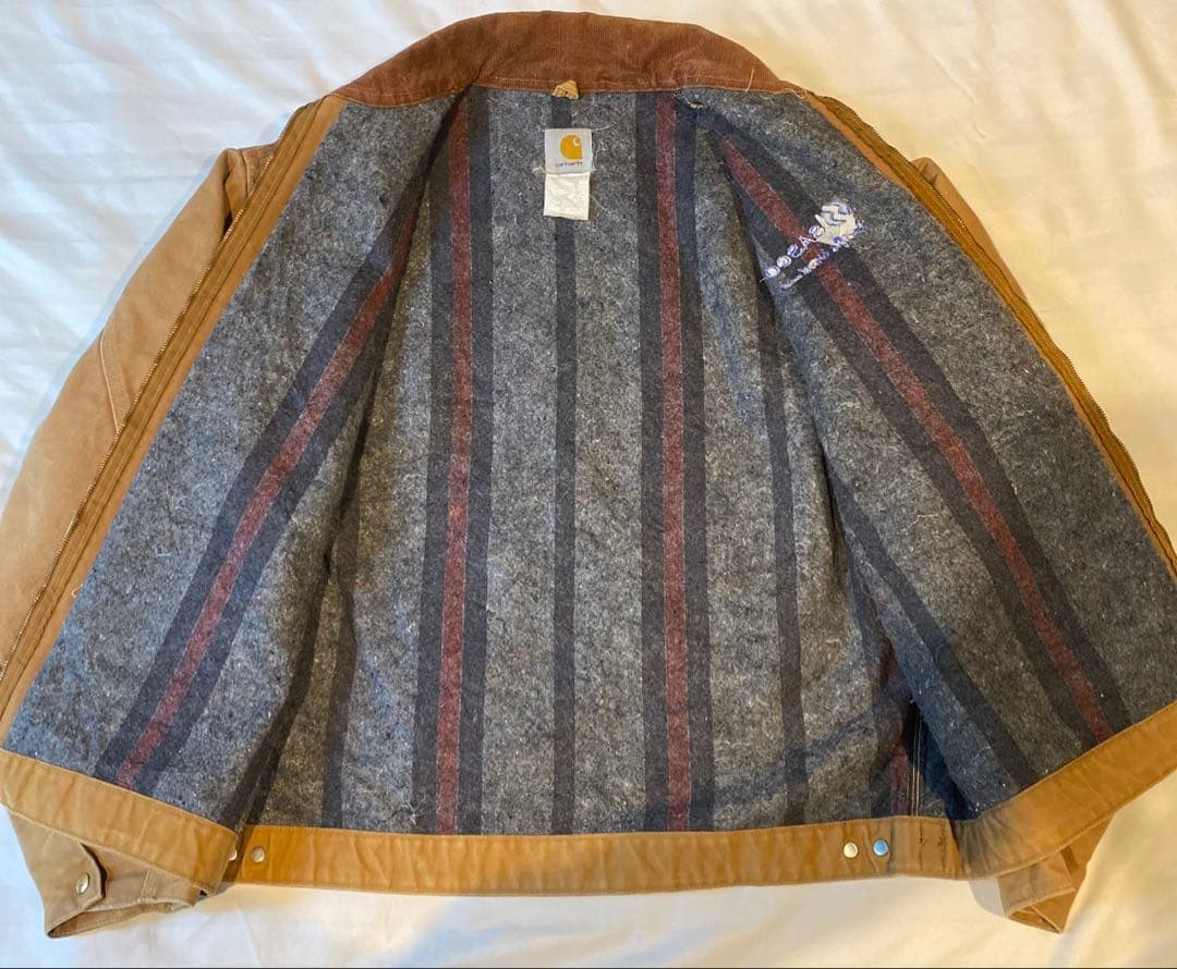 ま*つ様 90s Carhartt カーハートデトロイトジャケットUSA製