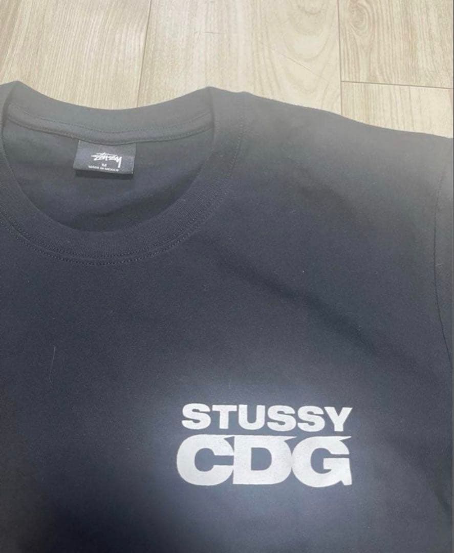 stussy CDGコラボTシャツ