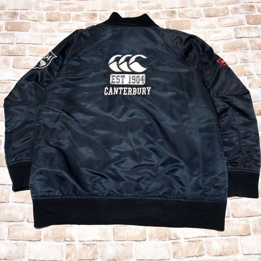 ⭐︎ブルゾン⭐︎ CANTERBURY⭐︎カンタベリー⭐︎センター　背面ロゴ⭐︎2XL