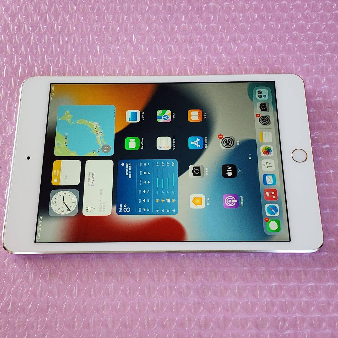 超美品　iPad mini 第4世代　バッテリー良好　64GB　SIMフリー