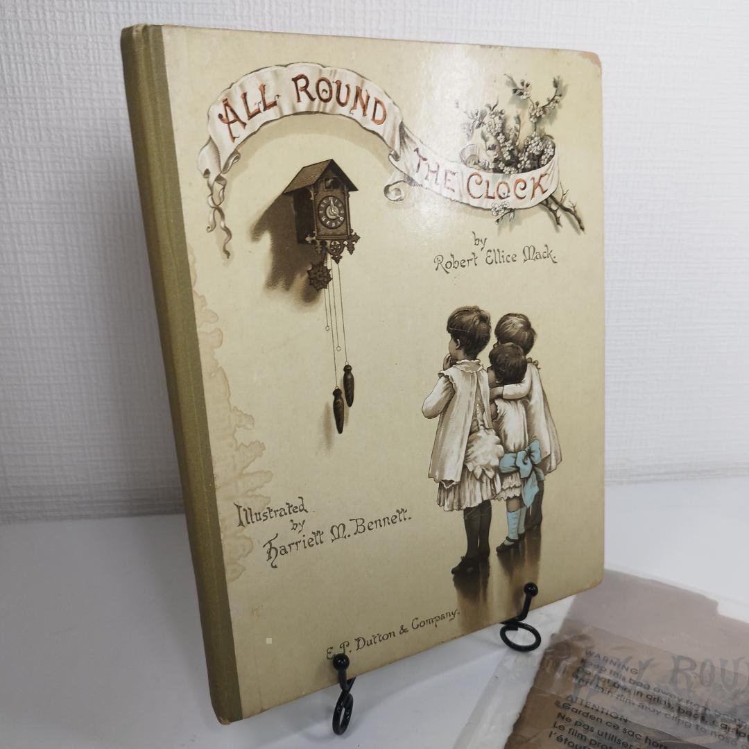 ヴィクトリアン洋書 絵本 ジャンクジャーナル 古書 本 洋書 All fT73