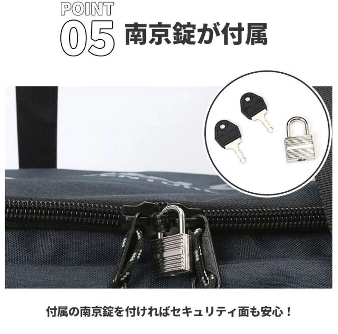 CAPTAIN STAG キャリーボストン 61L ブラック