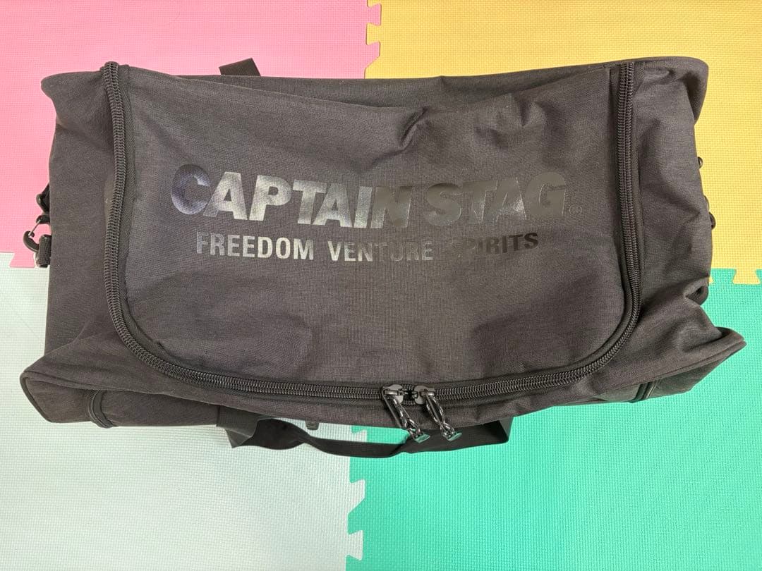 CAPTAIN STAG キャリーボストン 61L ブラック