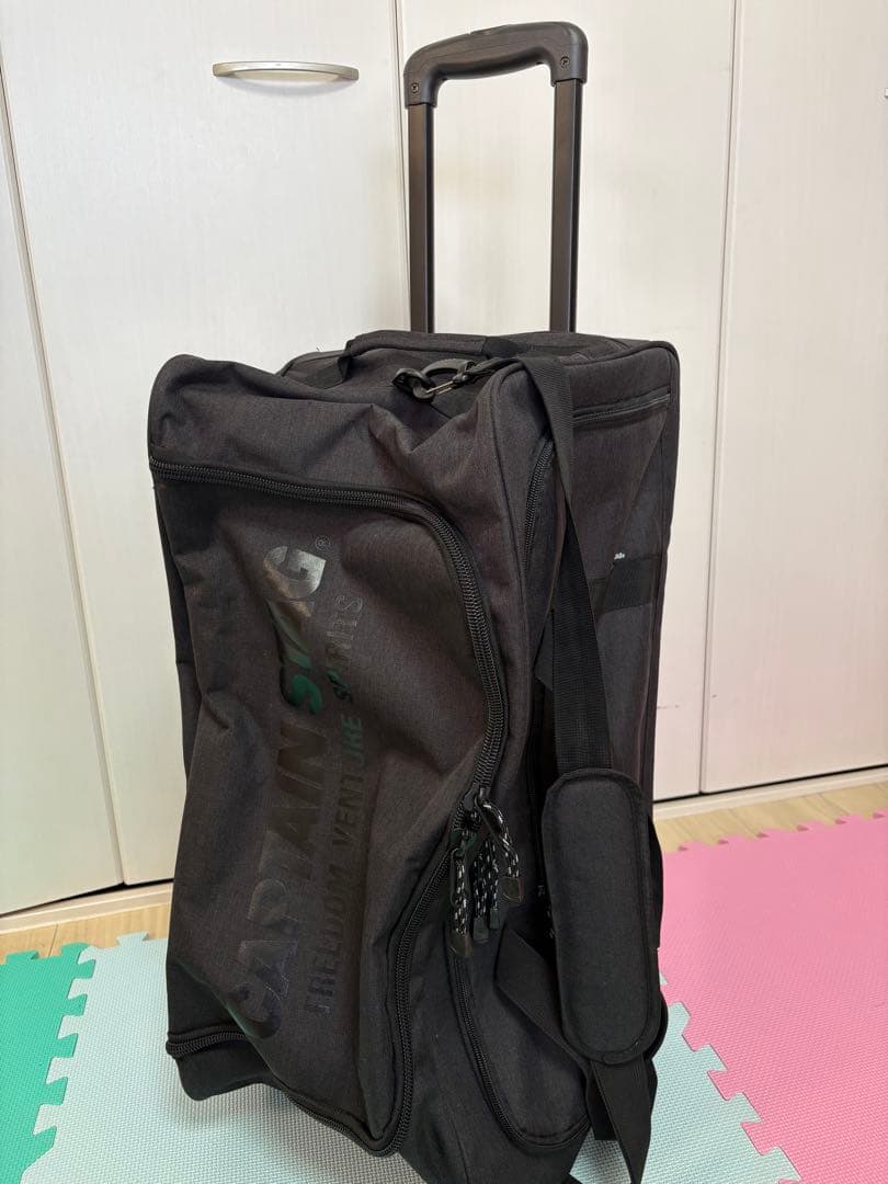 CAPTAIN STAG キャリーボストン 61L ブラック