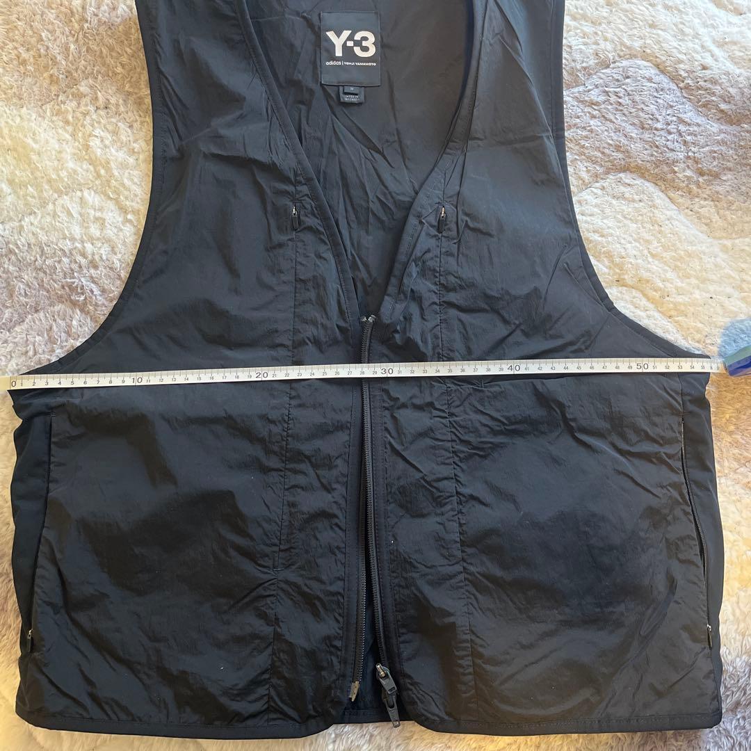 Y-3 ナイロンベスト　ダブルジップ