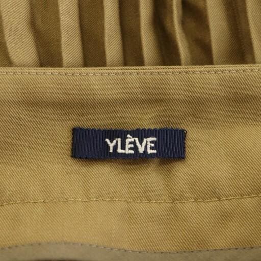 未使用品✨YLEVE チノロングプリーツスカート サイズ1 ベージュ マキシ丈