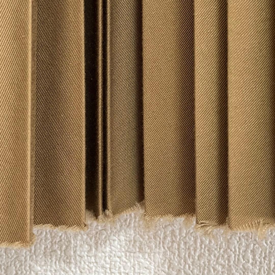 未使用品✨YLEVE チノロングプリーツスカート サイズ1 ベージュ マキシ丈