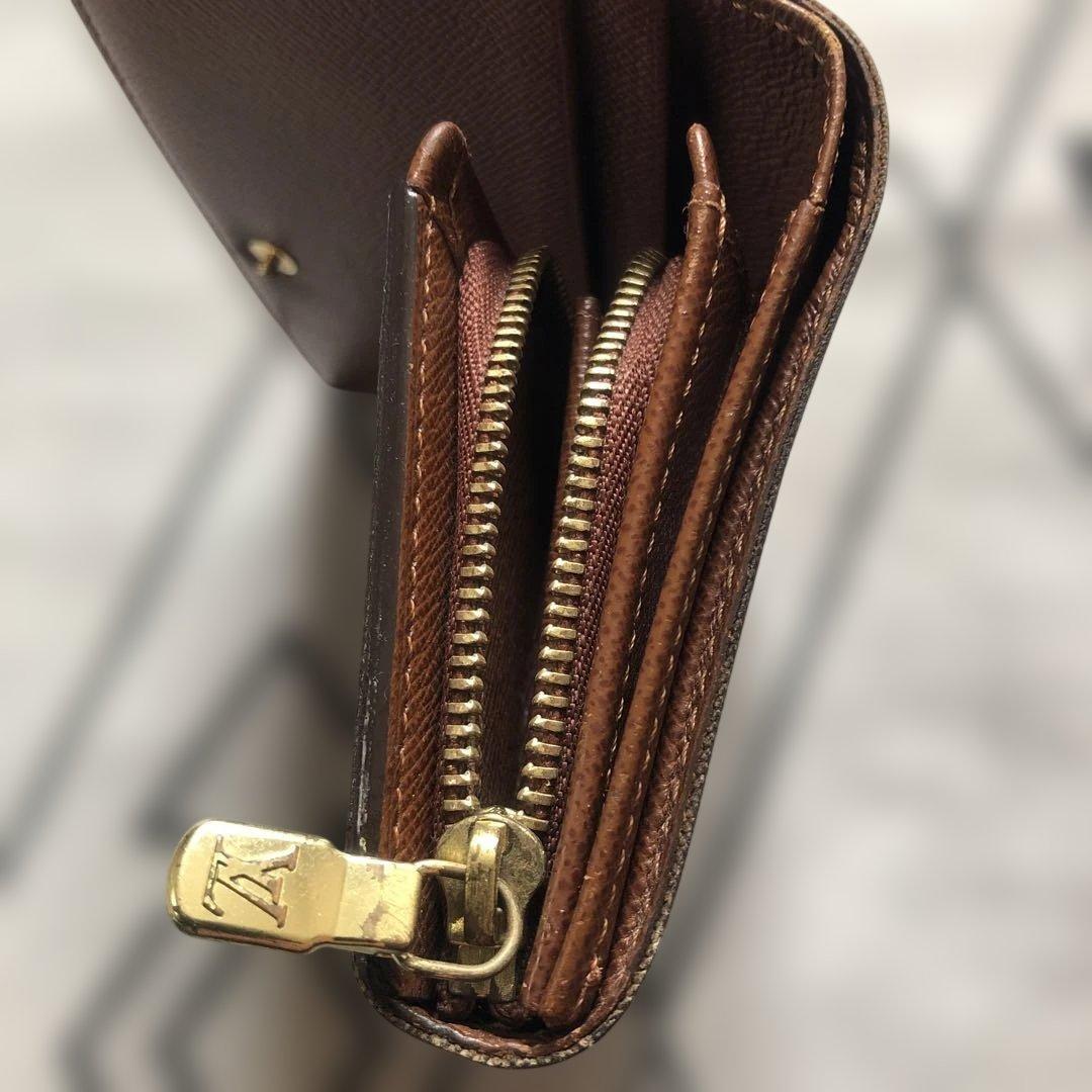 (*)様 美品　Louis Vuitton ポルトモネトレゾールモノグラム