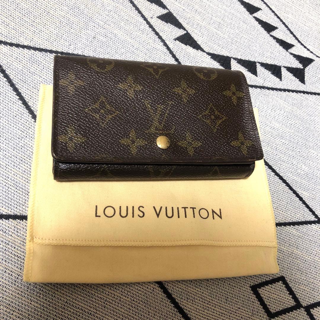 (*)様 美品　Louis Vuitton ポルトモネトレゾールモノグラム
