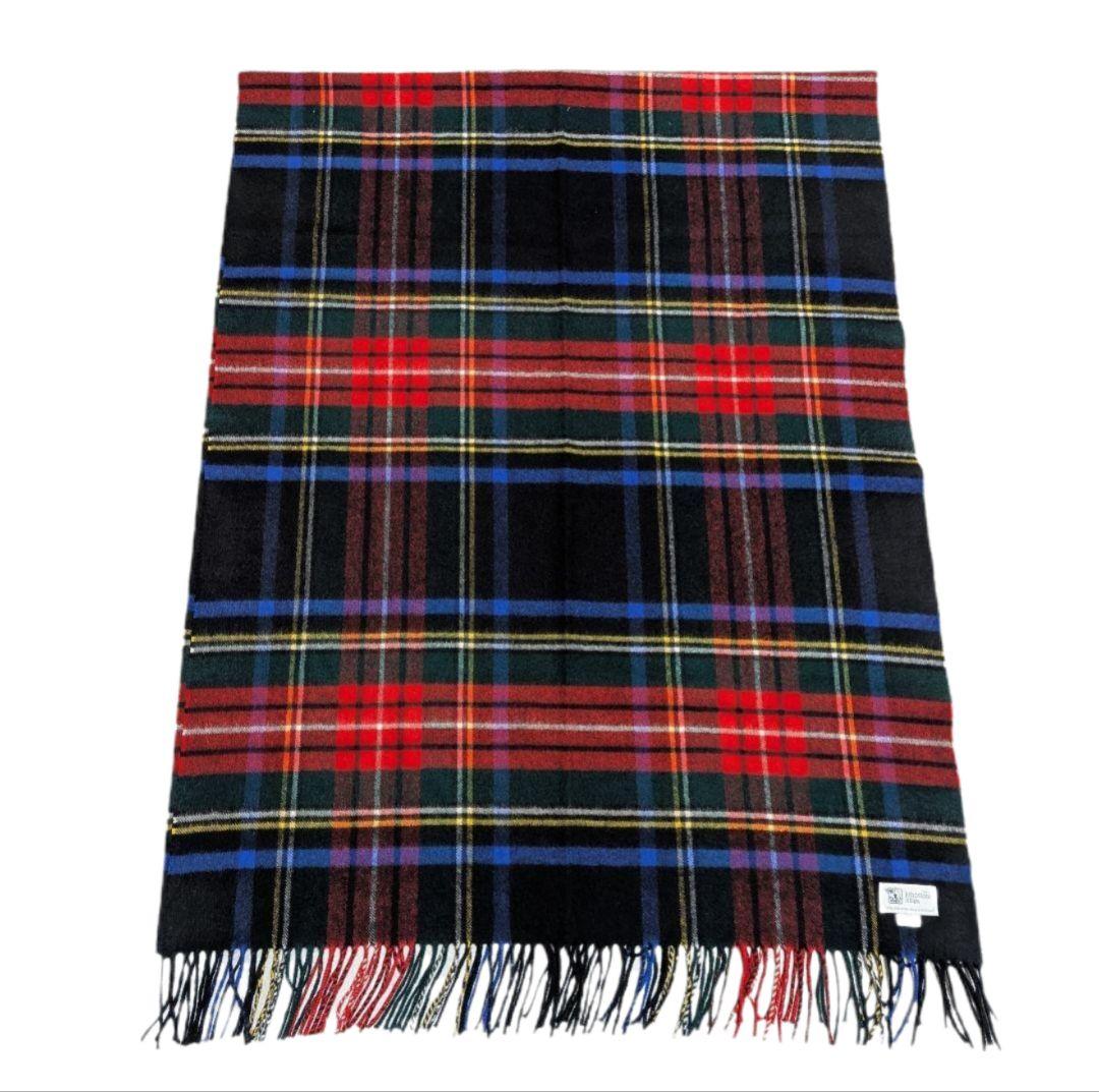 美品 Johnstons of Elgin カシミヤ100％ 大判ストール