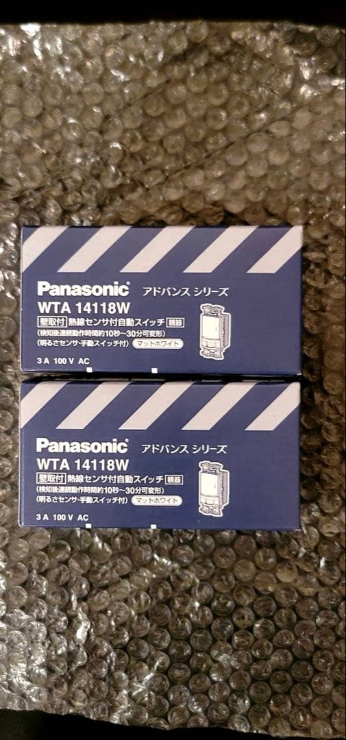 パナソニック　WTA14118W（2個）Panasonic