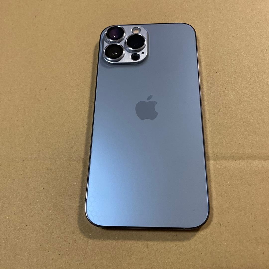 iPhone 13Pro MAX 256GB シエラブルー　置き型充電器付き