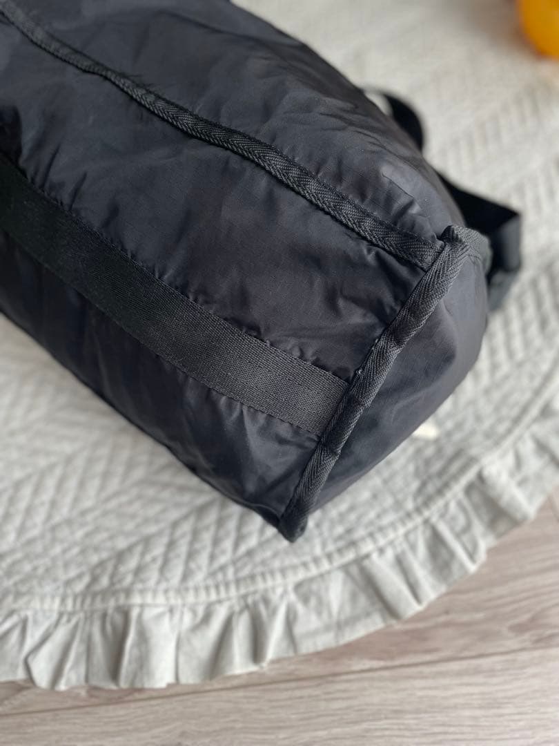 LeSportsac レスポートサック ボストン 2WAY ミディアム 黒