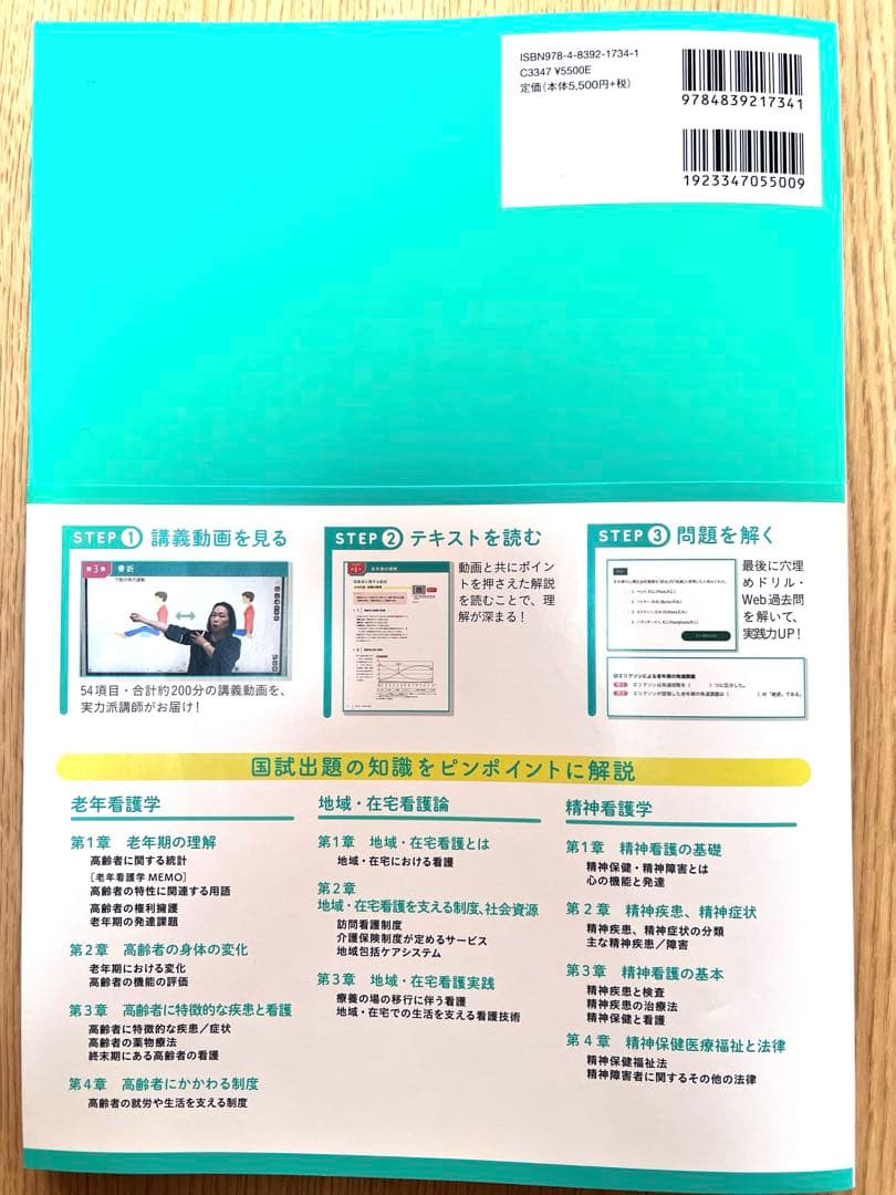 看護師国試対策Web講座 老年看護学 地域・在宅看護論 精神看護学