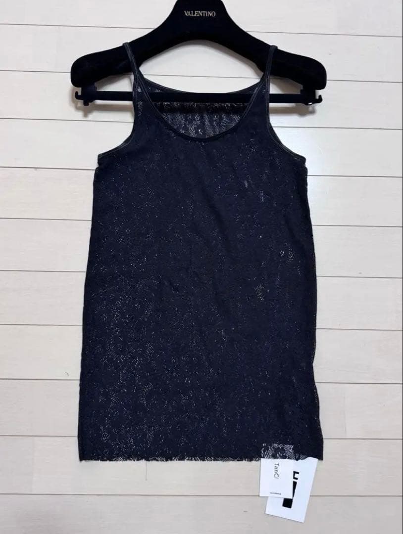 TanC TOKYO LOUNGE BLACK LACE キャミソールレース