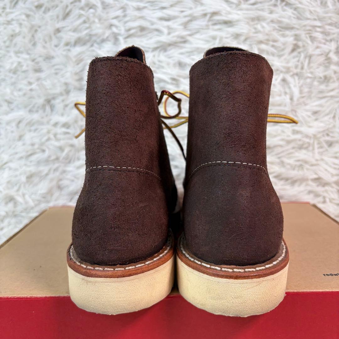 未使用級/箱有り✨REDWING 8164 スエード ブーツ 23.5 濃茶