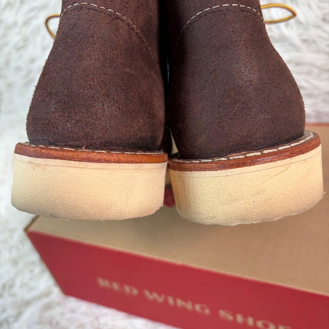 未使用級/箱有り✨REDWING 8164 スエード ブーツ 23.5 濃茶