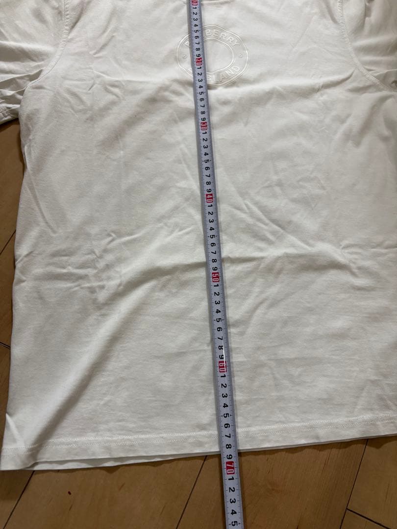 バーバリー　ホワイトTシャツ　正規品
