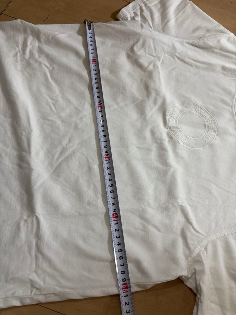 バーバリー　ホワイトTシャツ　正規品