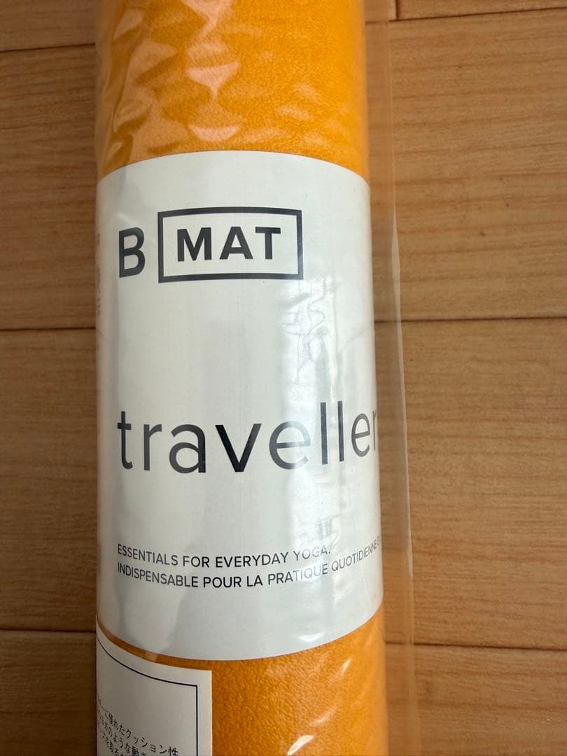 B MAT traveller ヨガマット 2mm サフラン