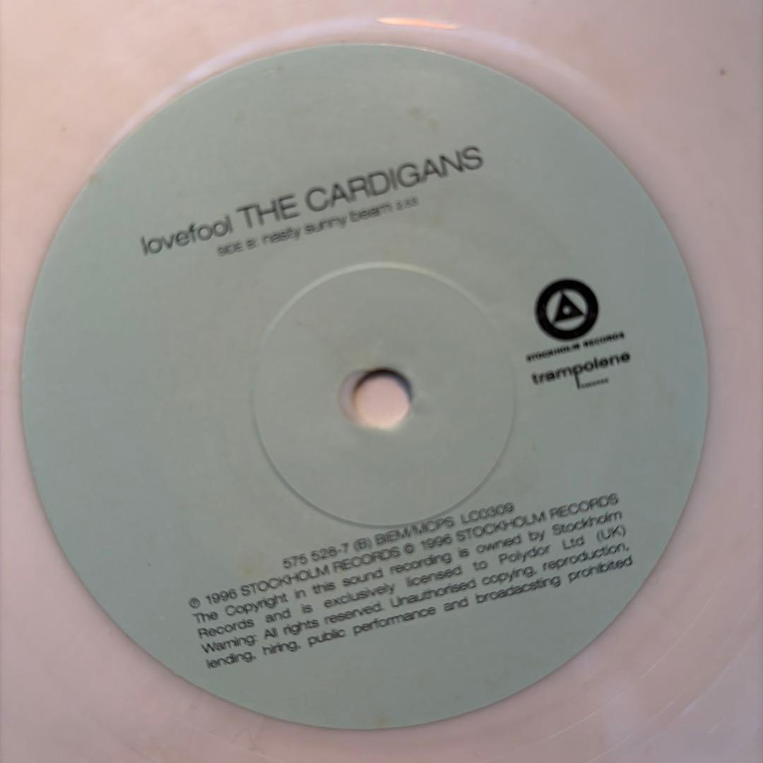 The Cardigans lovefool 7” limited white