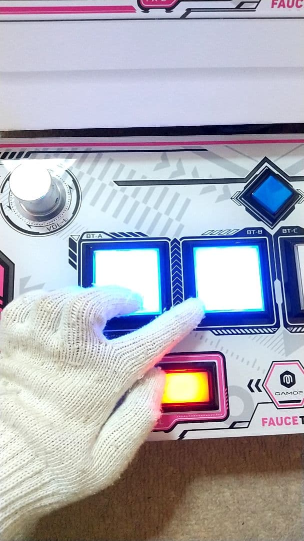 静音化 FAUCETWO コントローラー SDVX サウンドボルテックス 三和