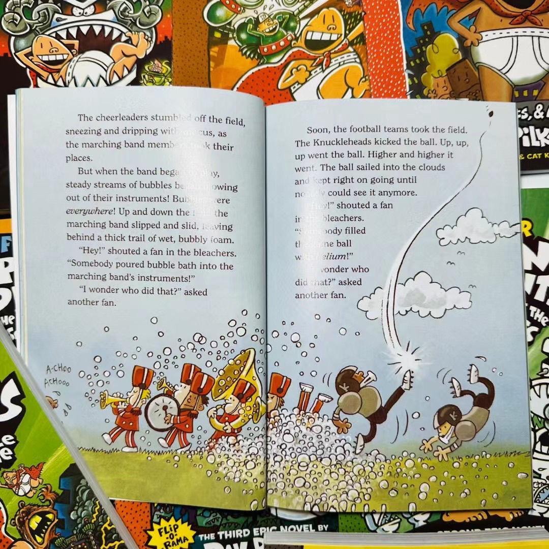 新品 Captain Underpants 14冊セット英語絵本 洋書