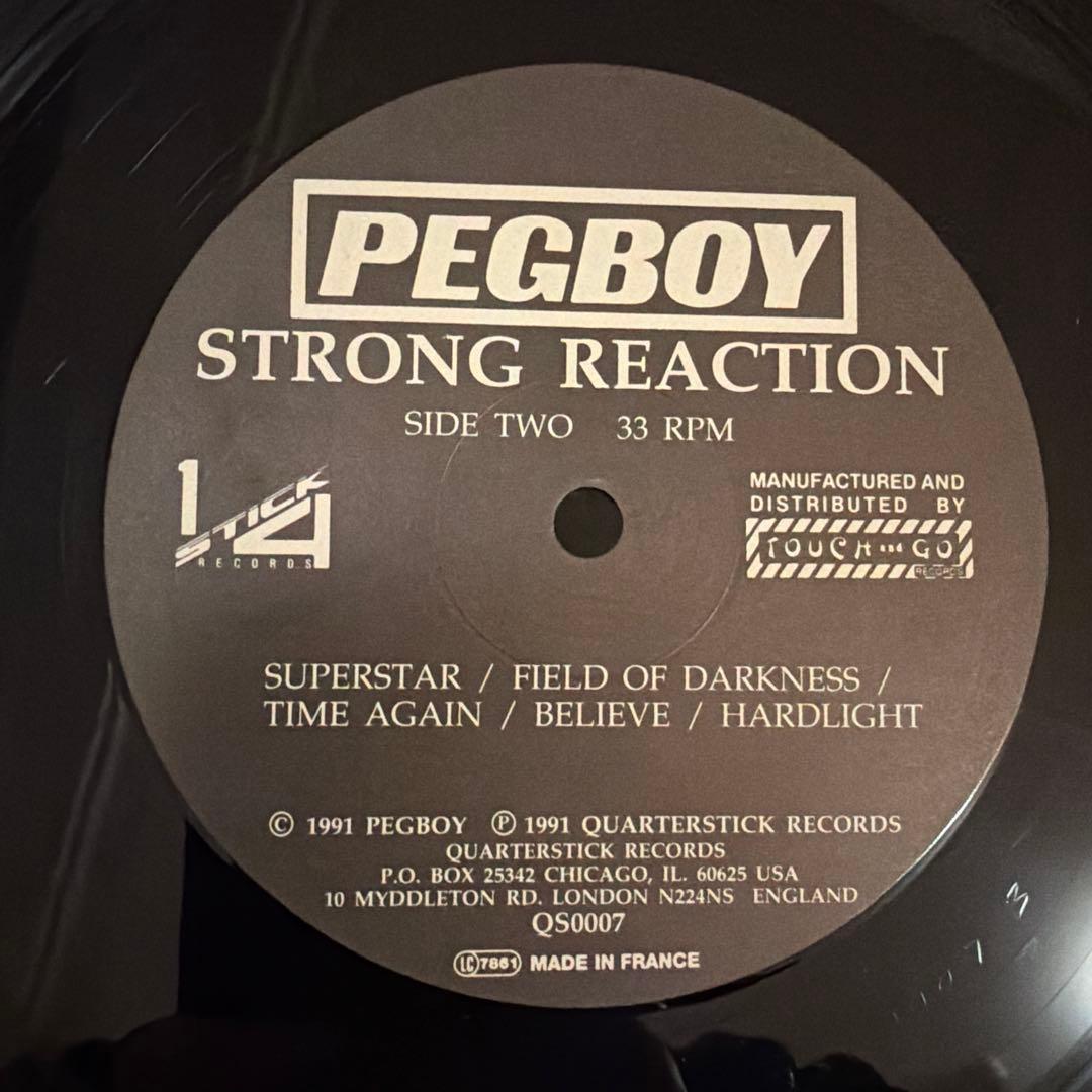 洋楽 Pegboy Strong Reaction