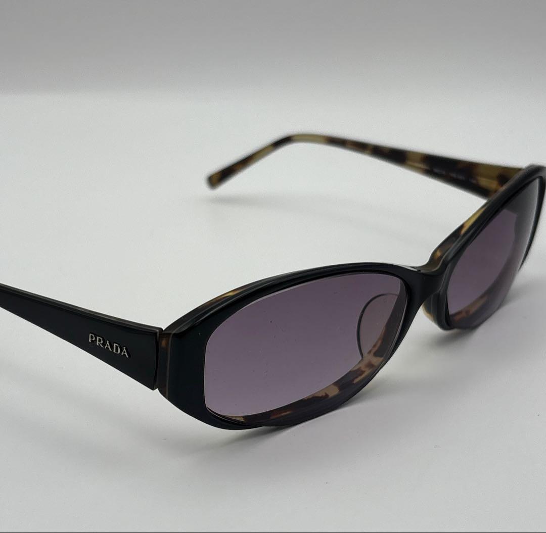 PRADA プラダ サングラス SPR21H べっこう 柄 オーバルサングラス