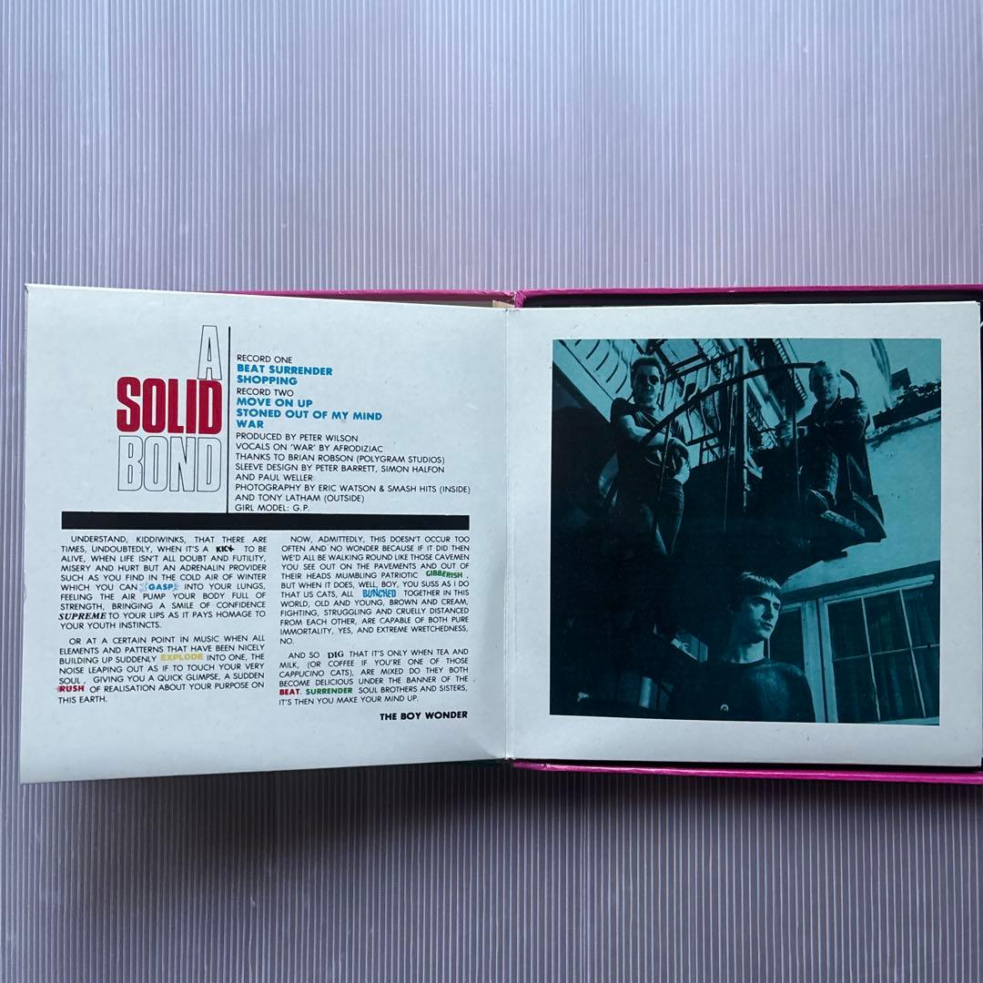 希少品UK THE JAM 限定版 シングルレコードボックス 1980年代