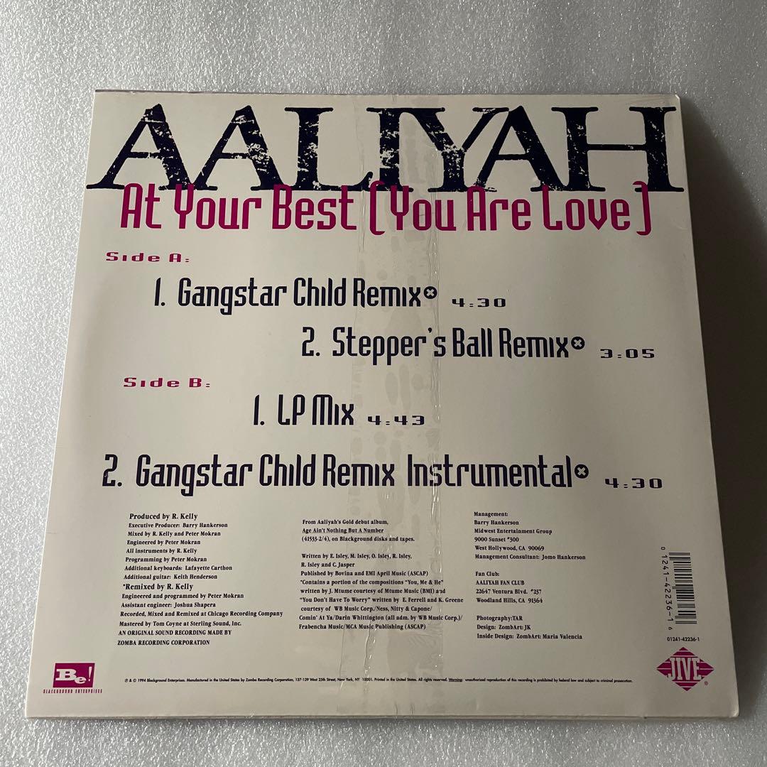 新品 Aaliyah / At Your Best / USオリジナル