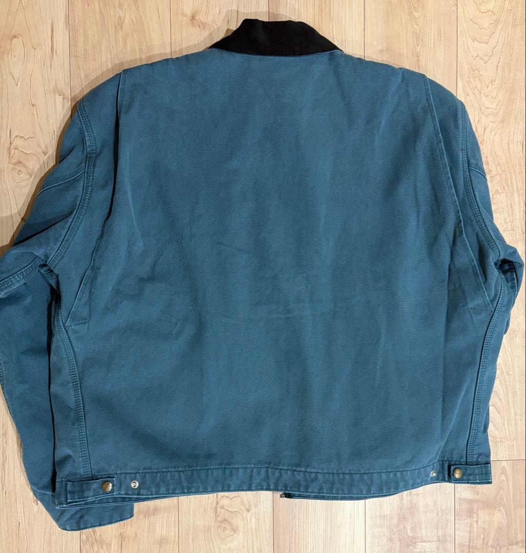 タ*ー様 Carhartt デトロイトジャケット フェード　モスグリーン系 カー