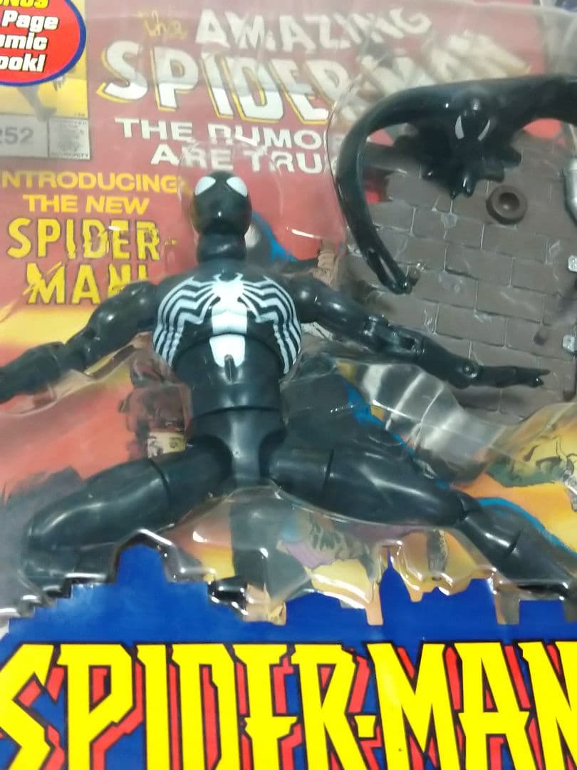 スパイダーマン クラシックス 黒いコスチューム　限定復刻コミック付き