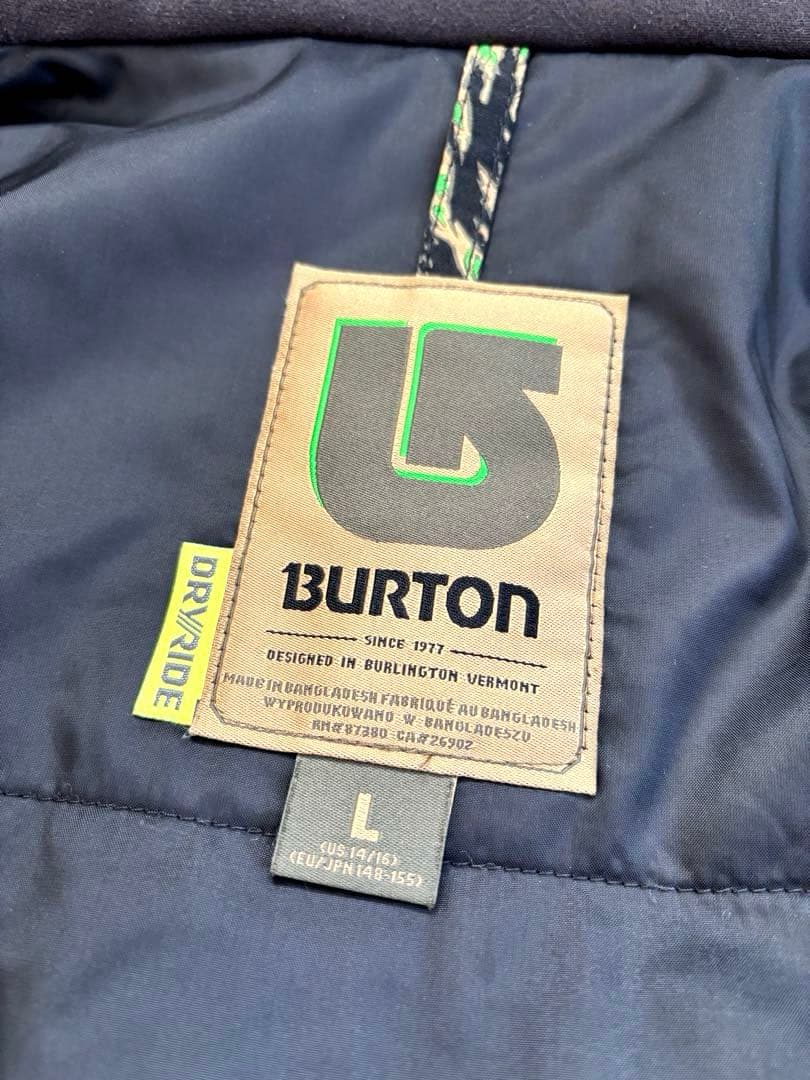 BURTON スノーボードウエア ジャケット 140 150