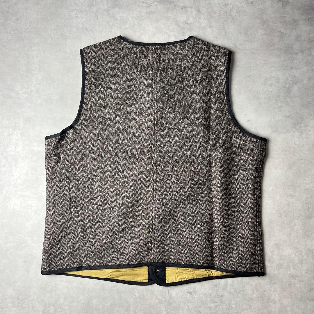 ✅新品　ベスト　ジレ　ブラウンズビーチ 似　ウール　復刻　ブラウン　アメカジ　L