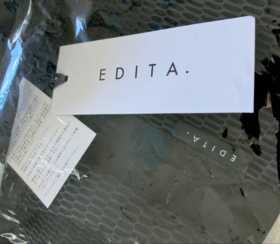 【新品】EDITA. 洗濯機で洗えるWashable gather boston