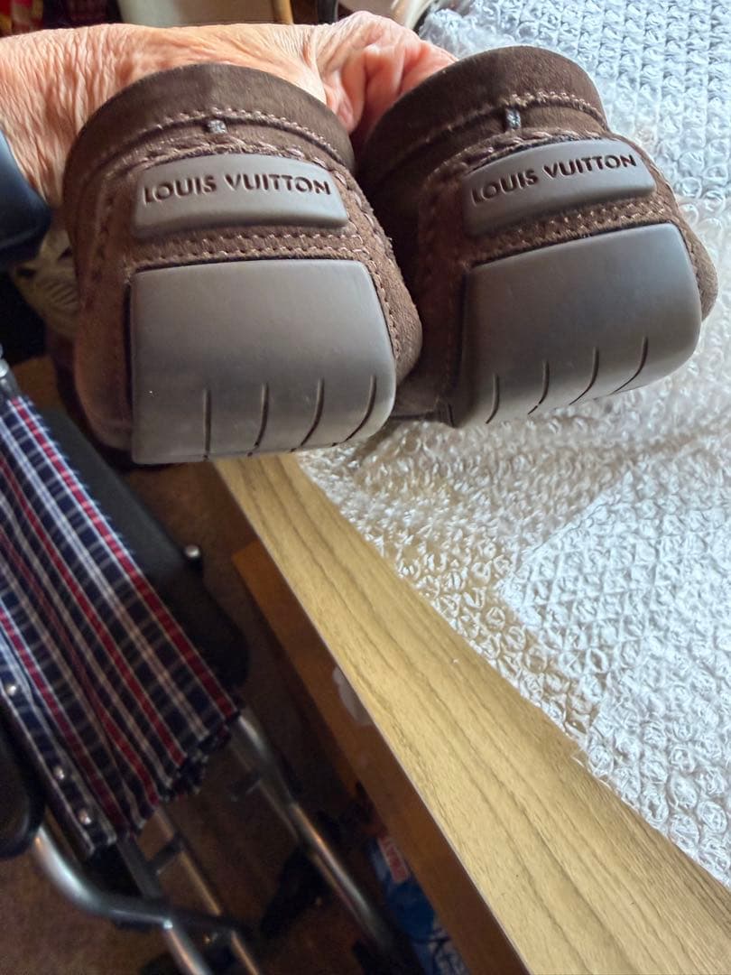 LOUIS VUITTONドライビングシューズ