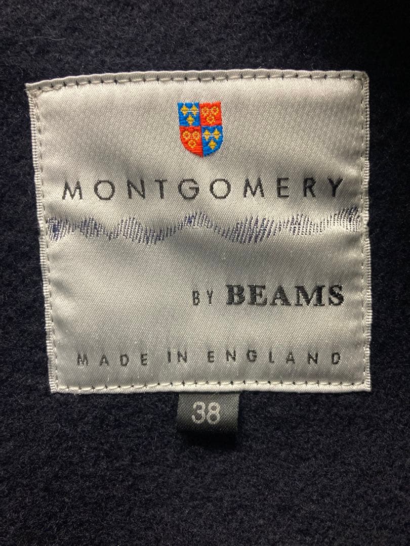 英国製　MONTGOMERY BEAMS別注 ヘリンボーン ダッフルコート38