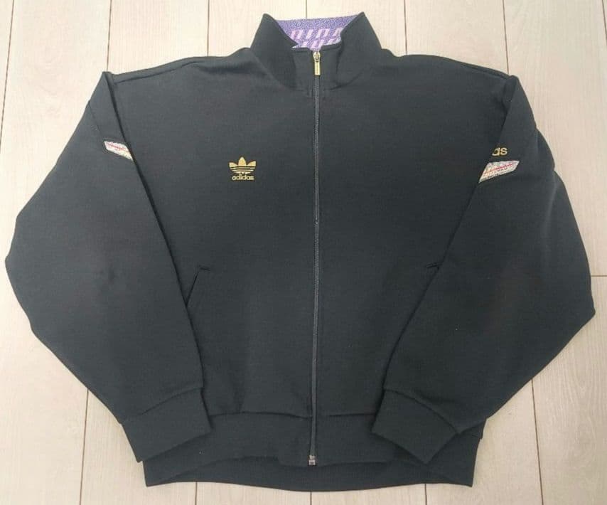 希少XOサイズ　デサント製アディダス　ジャージセットアップ