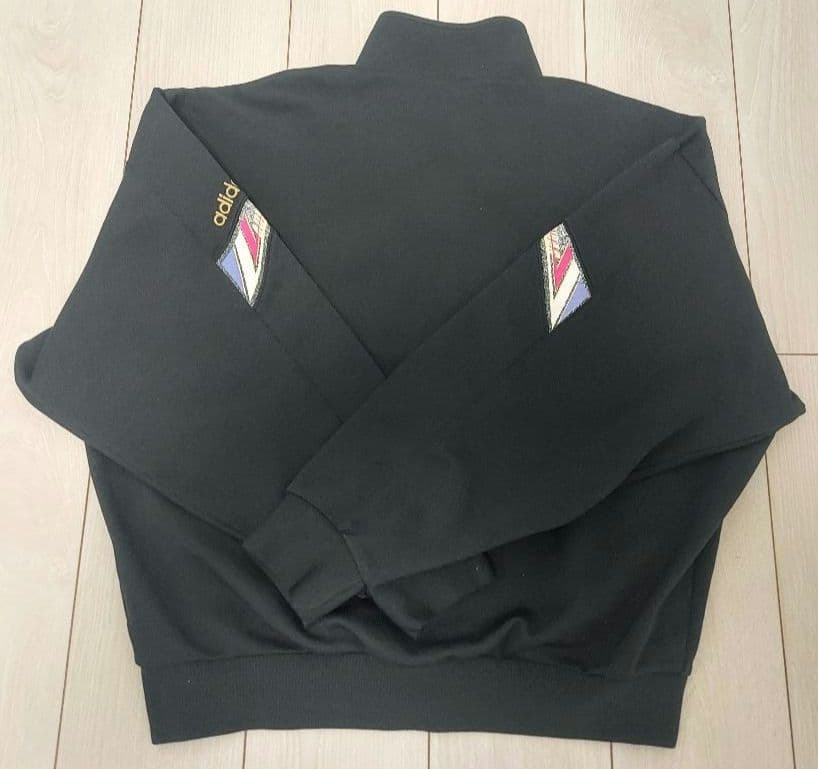 希少XOサイズ　デサント製アディダス　ジャージセットアップ