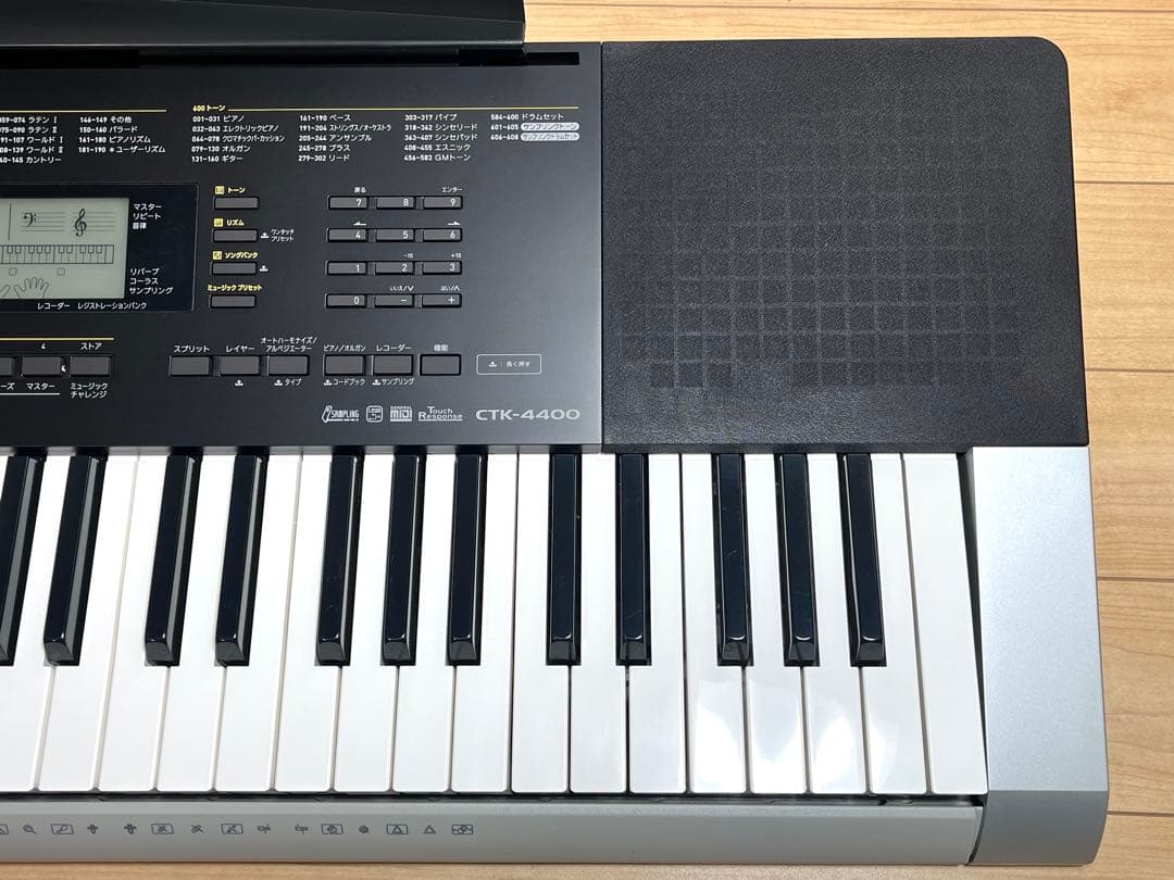 カシオ CASIO 電子キーボード CKT-4400 / ブラック