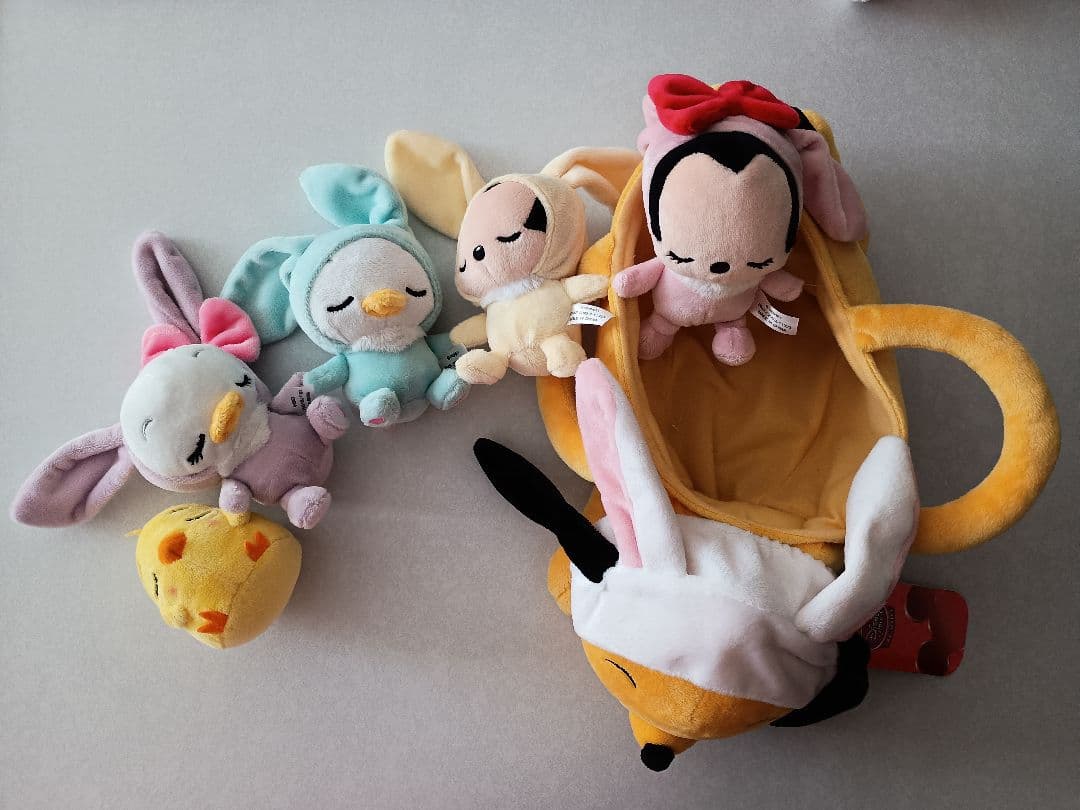 ディズニー　ベビー　ぬいぐるみ　ミッキー　ミニー　ドナルド　デイジー　出産祝い