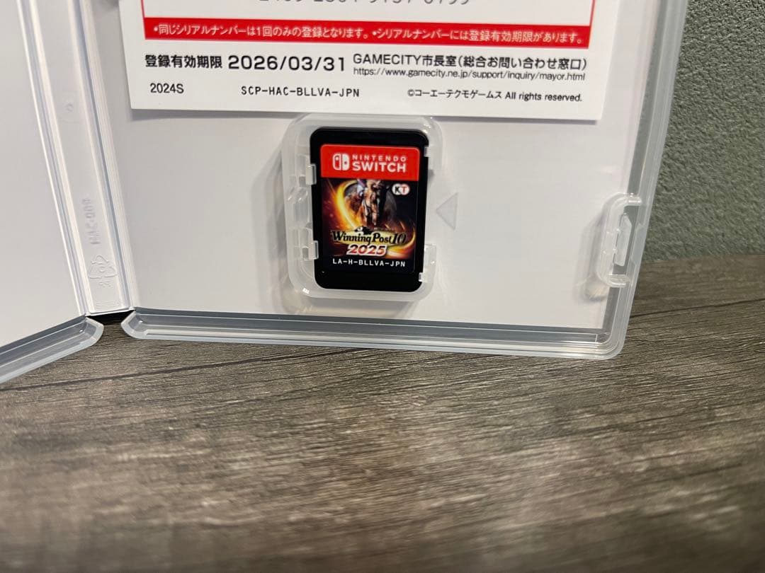 スイッチ版　ウイニングポスト10 2025
