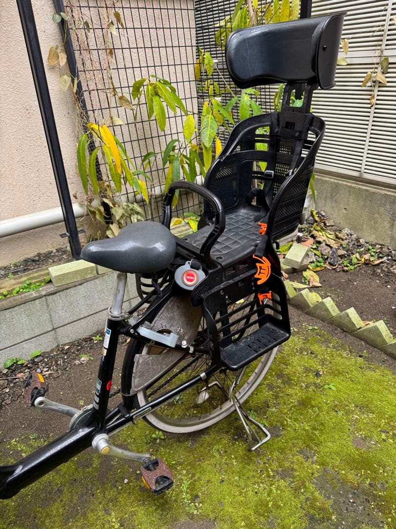 Bridgestone 前後チャイルドシート付きシティサイクル 26インチ