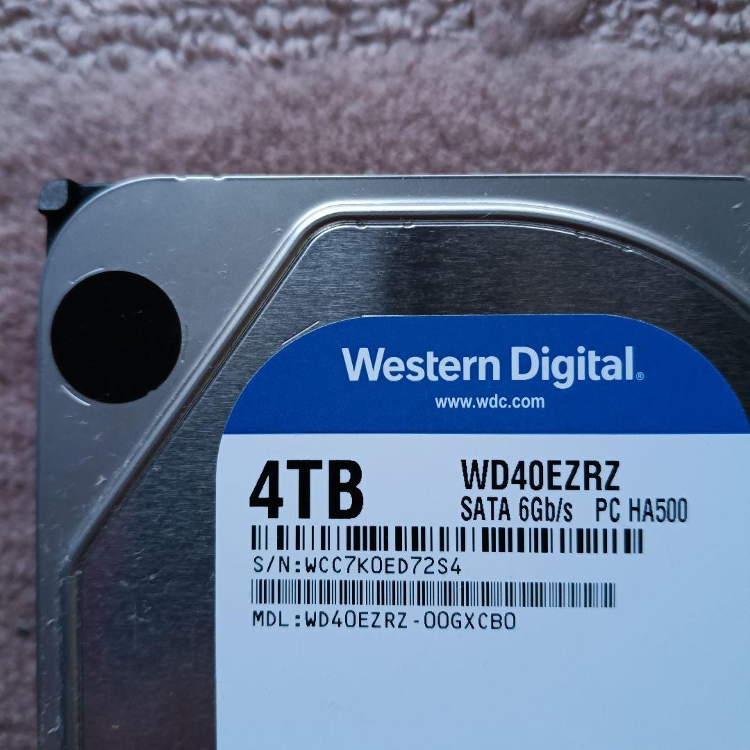 Y*t様 WD Blue 4TB 内蔵型ハードディスクドライブ