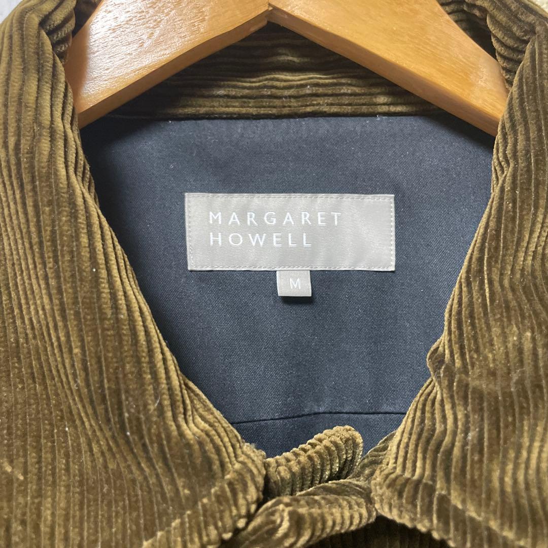 MARGARET HOWELL コーデュロイ　ブルゾンKHAKI Mサイズ