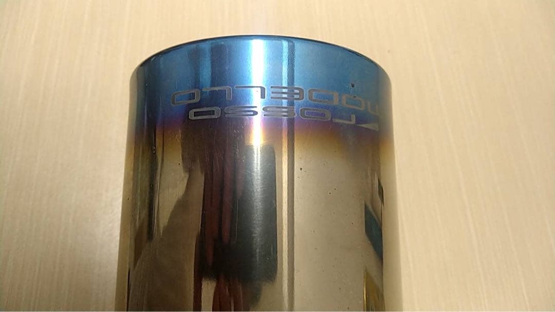 ロッソモデロ マフラー 本体 ステンレス製、チタン