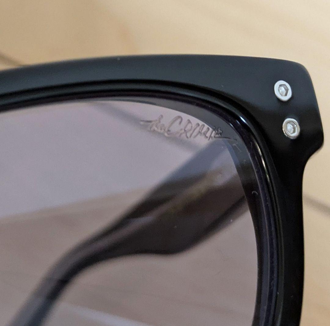 美品 CRIMIE ROB BIKER SHADE サングラス ブラック 黒