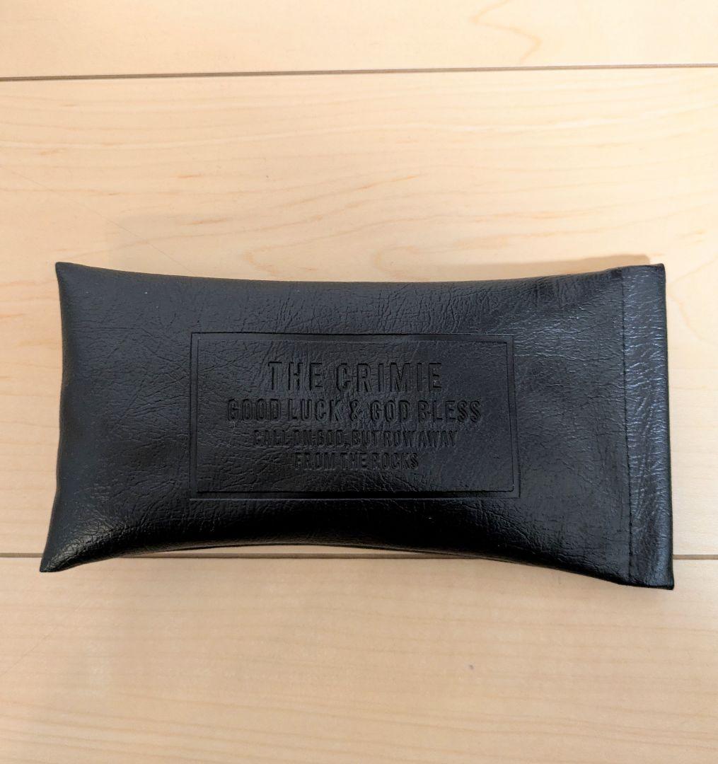 美品 CRIMIE ROB BIKER SHADE サングラス ブラック 黒